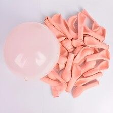 Makaron Balon Somon 6 inç (50'li paket) - 2