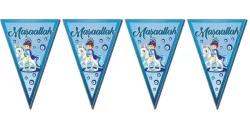 MaşaAllah Sünnet Flama Mavi 10 Adet