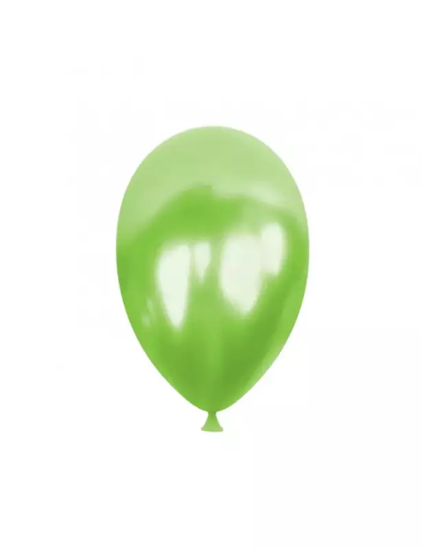 Metalik Balon - Açık Yeşil - 10’lu paket - 1