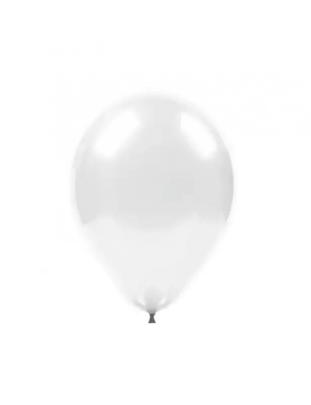 Metalik Balon - Beyaz - 10’lu paket - 1