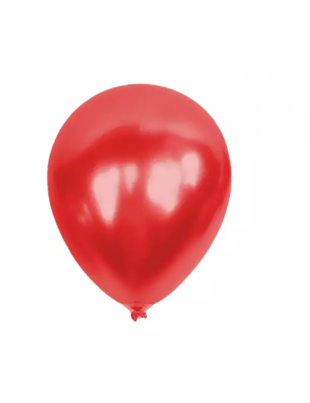 Metalik Balon - Kırmızı - 10’lu paket - 1