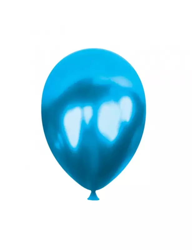 Metalik Balon - Koyu Mavi - 10’lu paket - 1