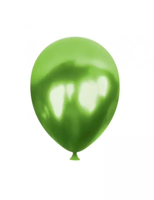 Metalik Balon - Koyu Yeşil - 10’lu paket - 1
