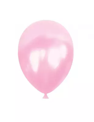 Metalik Balon - Pembe - 10’lu paket