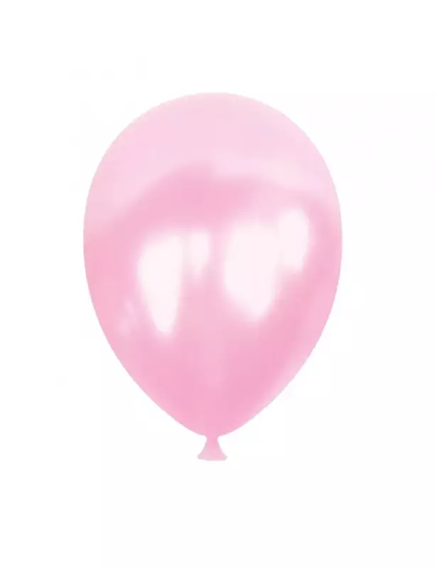 Metalik Balon - Pembe - 10’lu paket - 1