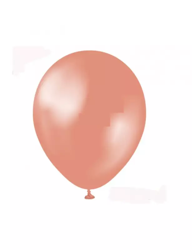Metalik Balon - Rose Gold - 10’lu paket - 1