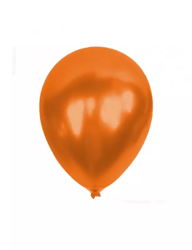 Metalik Balon - Turuncu - 10’lu paket - 1