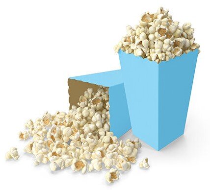 Mısır Kutusu Mavi 8'li - 1