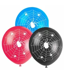 Örümcek Ağı Baskılı Balon 12" (10 adet)