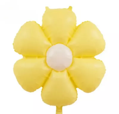 Papatya Folyo Balon - Makaron Sarı - 1