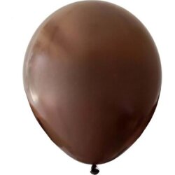 Pastel Balon - Çikolata Kahverengi - 10’lu paket