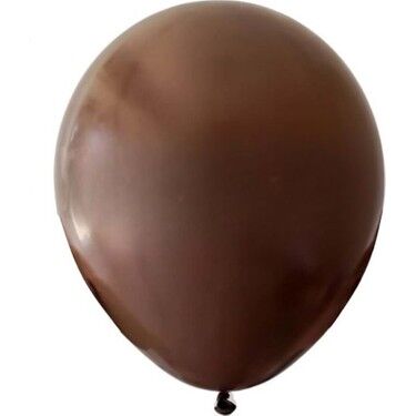 Pastel Balon - Çikolata Kahverengi - 10’lu paket - 1