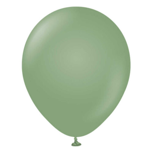 Pastel Balon - Okaliptus - 10’lu paket - 1