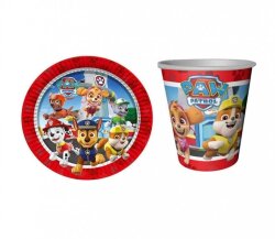 Paw Petrol Lisanslı Tabak Bardak Set