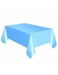 Plastik Masa Örtüsü - Mavi
