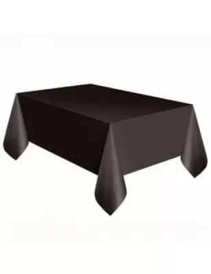 Plastik Masa Örtüsü - Siyah - 1