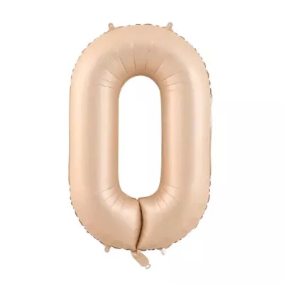 Rakam Folyo Balon - Kum Beji - 0 - 1