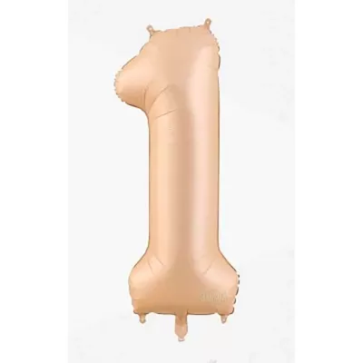 Rakam Folyo Balon - Kum Beji - 1 - 1