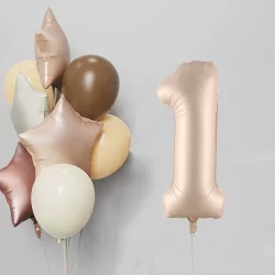 Rakam Folyo Balon - Kum Beji - 1 - 3