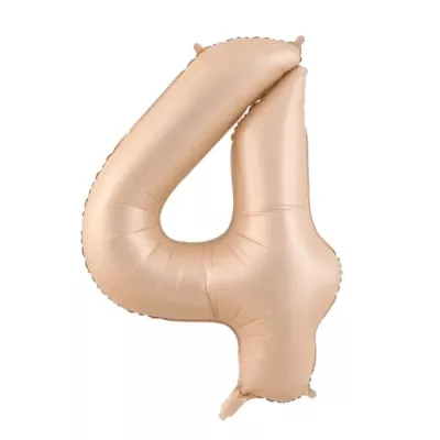 Rakam Folyo Balon - Kum Beji - 4 - 1