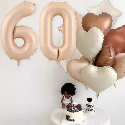 Rakam Folyo Balon - Kum Beji - 4 - 3