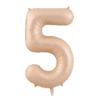 Rakam Folyo Balon - Kum Beji - 5 - 1