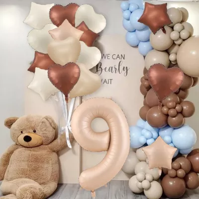 Rakam Folyo Balon - Kum Beji - 9 - 3