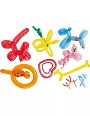 Sosis Balon + Balon Pompası - 30'lu paket - 2