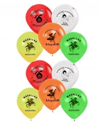 Sünnet Partisi Maşallah ve Sünnetime Hoş Geldiniz Baskılı Balon 10 adet
