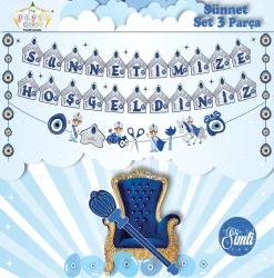 Sünnetimize Hoşgeldiniz 3'lü Set