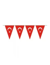 Üçgen Flama Türk Bayrak