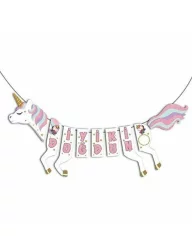 Unicorn 3D İyi Ki Doğdun Banner