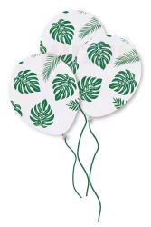 Yaprak Desenli Baskılı Balon 12 inç (10 adet)