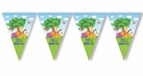 Yaprak Temalı Dekoratif Banner - 1