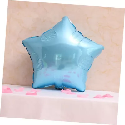 Yıldız Folyo Balon Açık Mavi - 1