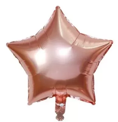 Yıldız Folyo Balon Karamel  - 1