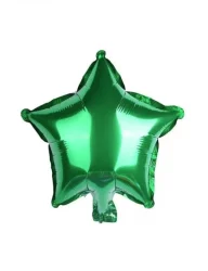 Yıldız Folyo Balon Yeşil 