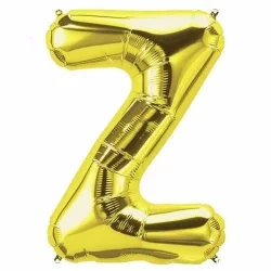 Z Harfi Folyo Balon - Gold (40 cm)
