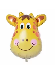 Zürafa Temalı Kafa Folyo Balon
