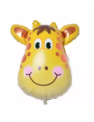 Zürafa Temalı Kafa Folyo Balon - 1